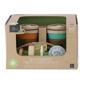 Jipy Bio Plastic Koffie en Koekjes Set 10-delig