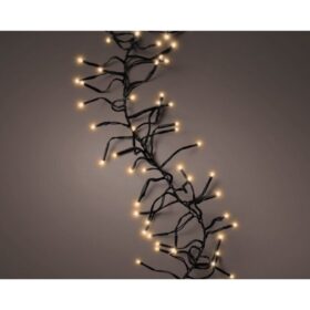 Lumineo Cluster LED Snoer 448 LED's 300 cm Classic Warm Zwart