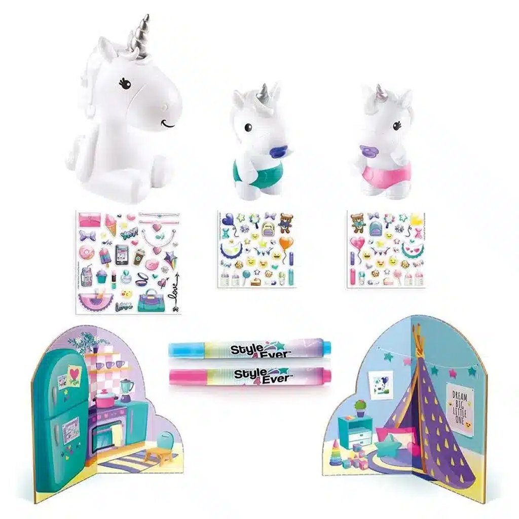 Style4Ever LED Eenhoorn Familie Deco Set - Afbeelding 2